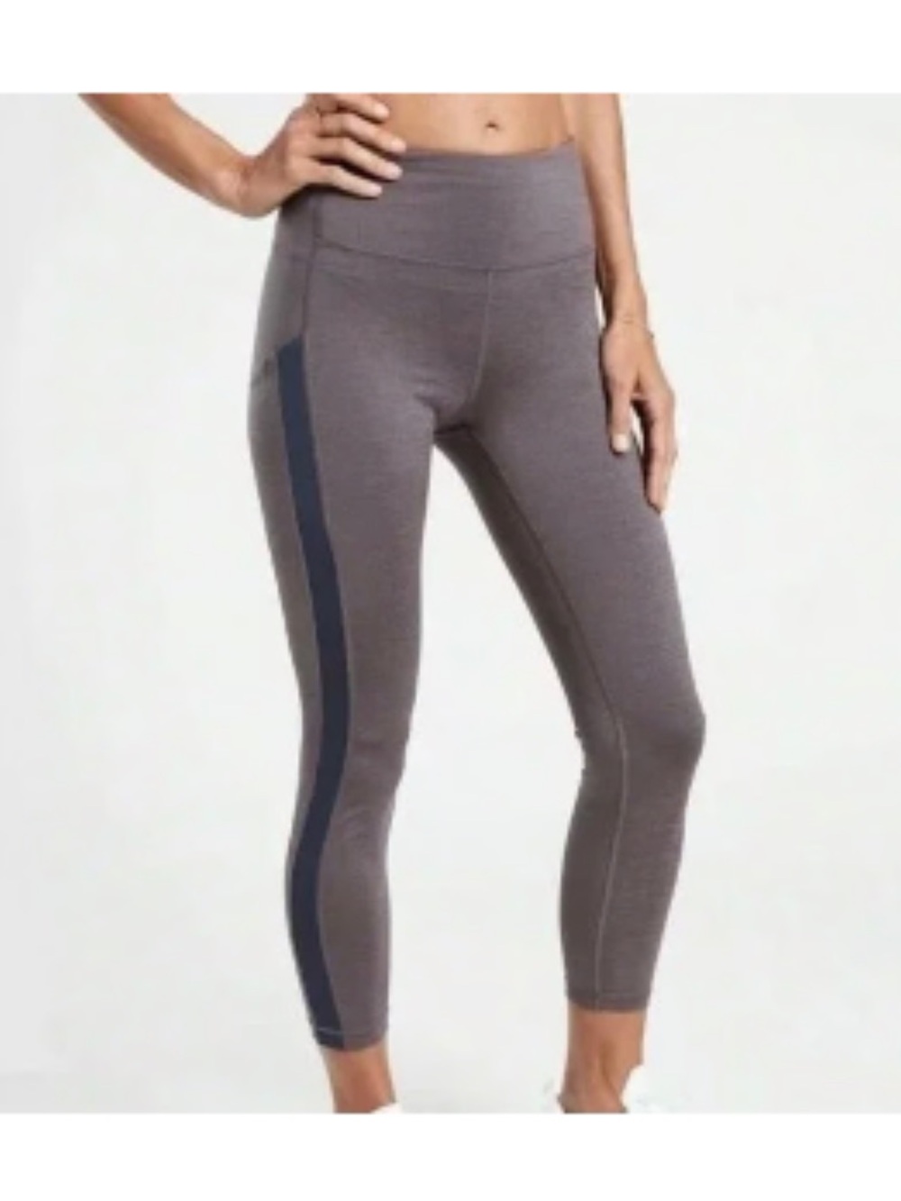 Athleta Ultimate Stash Pocket Heather 7/8 Tights L